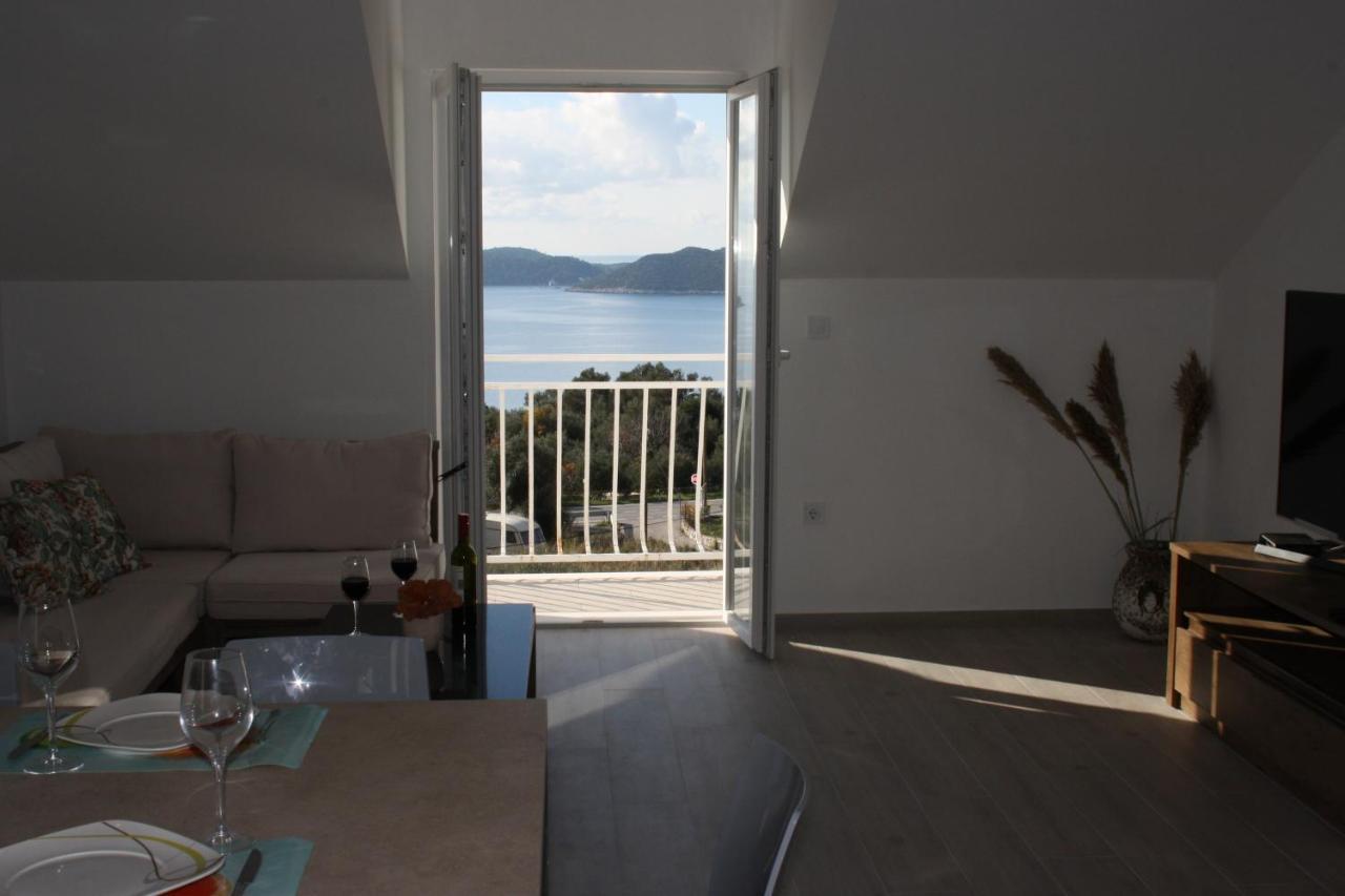 Apartment Lucija With Sea View Ντουμπρόβνικ Εξωτερικό φωτογραφία